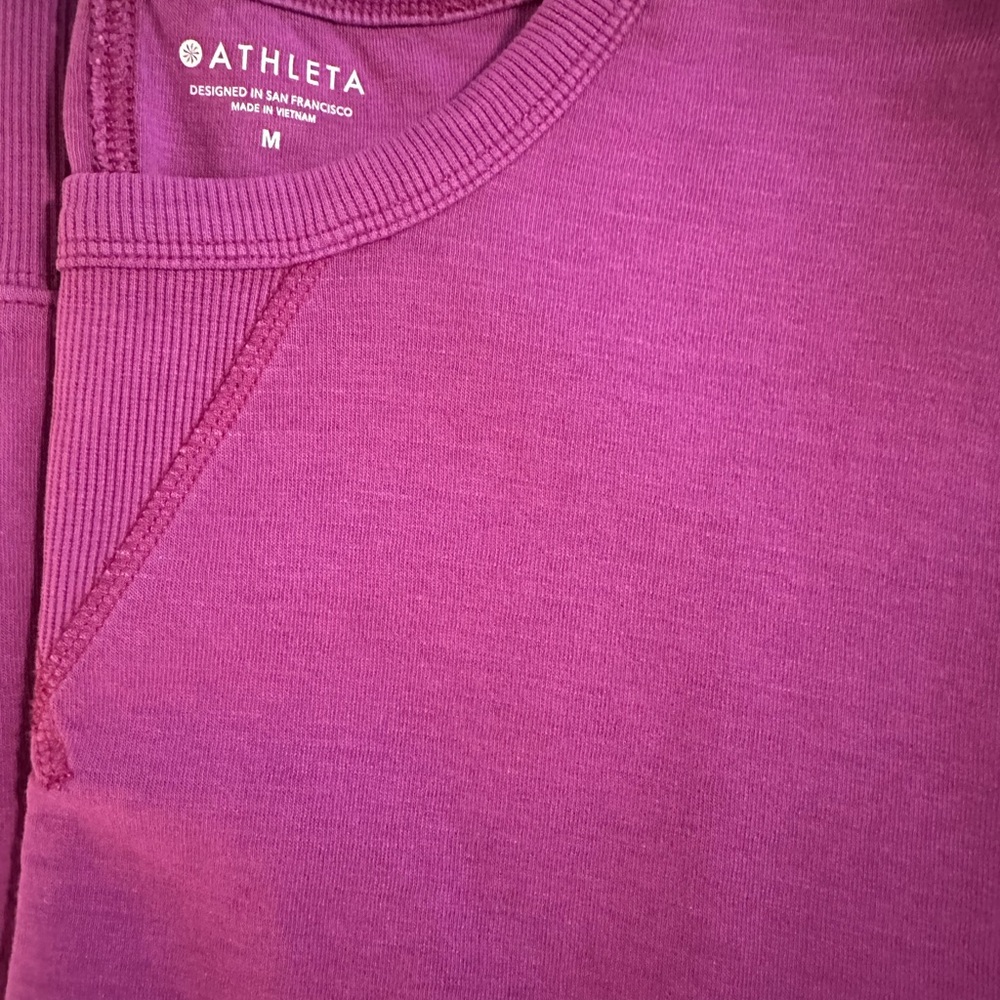 Athleta Magenta Top New without tags